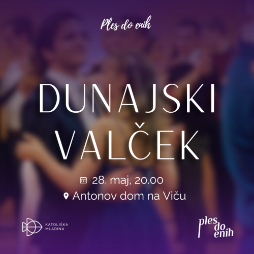 28. Maj - Dunajski valček - Dom na viču (Facebook Shops Cover (Square))